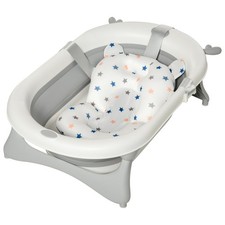 Foldable Baby Bath Tub with Temperature Indicator, 0–3 Years, Space-Saving