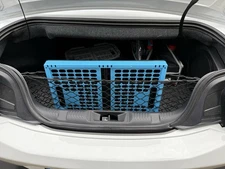 Rear Trunk Envelope Style Organizer Cargo Net for FORD MUSTANG 2015-2026 New
