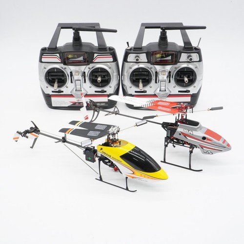 Walkera Helicopter lot 4G3 & HM4#6 FOR PARTS OR REPAIR! UNTESTED