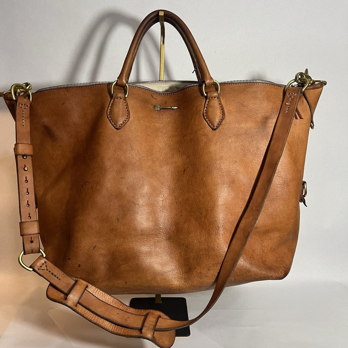 Wolf & Maiden Handcrafted Artisan Leather Weekender Bag | eBay