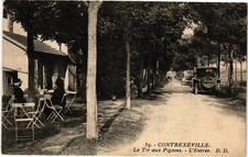 Old postcard CREXÉVILLE-LE Tir aux Pigeons-L'Entrée (184669)