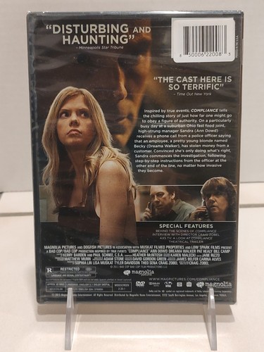 Compliance DVD 2012 Dreama Walker Ann Dowd Magnolia New SEALED π πΊπΈ D-00 - Picture 2 of 4