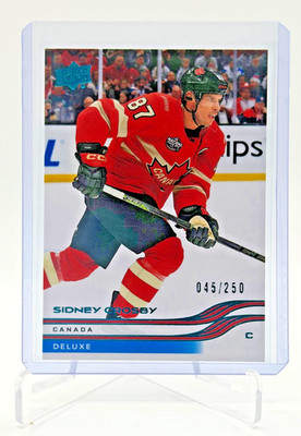 2025/26 Upper Deck Extended Sidney Crosby /250 Deluxe Team Canada SSP