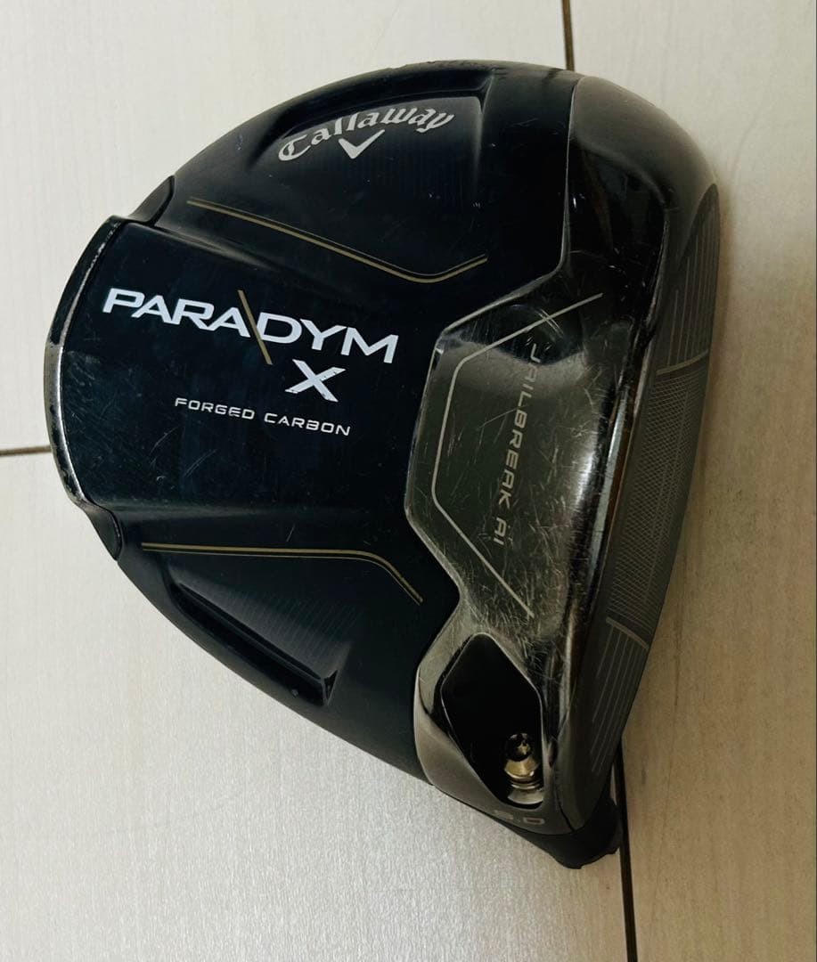 Callaway PARADYM X Driver 9deg Head Only NO Head Cover used