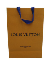LOUIS VUITTON Shopping Tote Bag Authentic Empty Paper Gift Bag 14"x10"x4.5"
