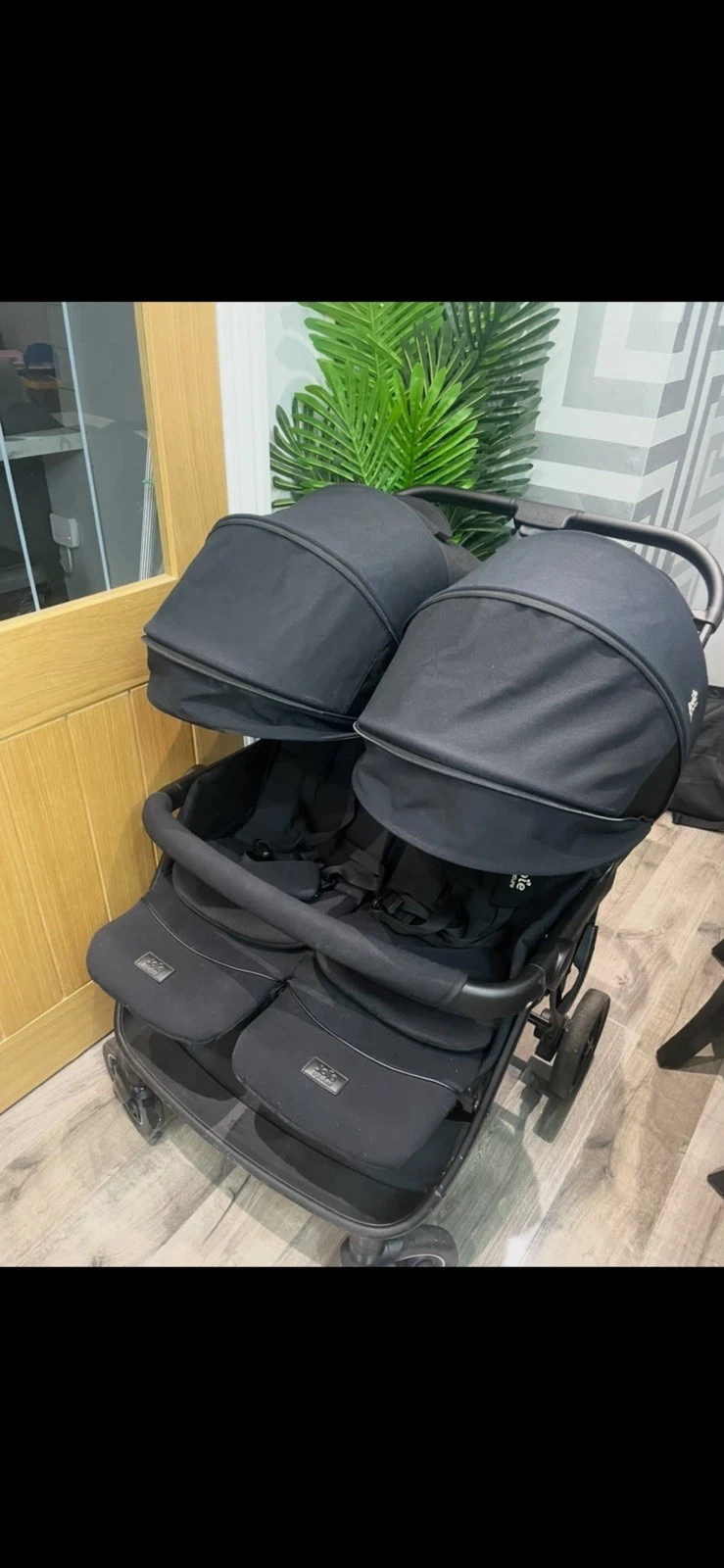 Joie Estrella Twin Pushchair Eclipse Includes Raincover