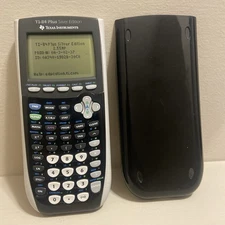 Texas Instruments TI-84 Plus C Silver Edition Graphing Calculator Black Tested