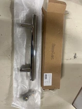 Sure-Loc Barn Door Ladder Handle, Single-Sided 12" Polished Chrome Chrome Finish