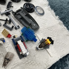 Huge LEGO Star Wars Parts Lot &ndash;Jabba&rsquo;s Sail Barge, Landspeeder, Hovertank + More