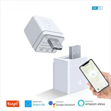 Tuya Smart Micro USB Adaptor Switch,WiFi Mini Power Adaptor for Home Automation