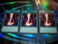 3x Raigeki 1st Edition Common L26D-ENS05 Yu-G...