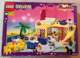 Vintage Lego Belville set 5890 - Pretty Wishes Playhouse; 100% complete w box