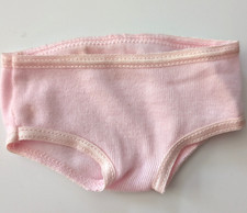 AMERICAN GIRL PINK PANTIES WITH AG LABEL - FOR 18 INCH DOLL - NEW