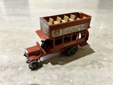 Vintage Matchbox, Lesney No:2, B' Type Bus 1912-1920, Die-Cast Model Bus
