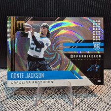 2019 Panini Unparalleled Donte Jackson #191 Whirl /100 (RC) Carolina Panthers 
