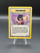 Sabrina’s Psychic Control Gym Challenge 121/132 Trainer NM on eBay