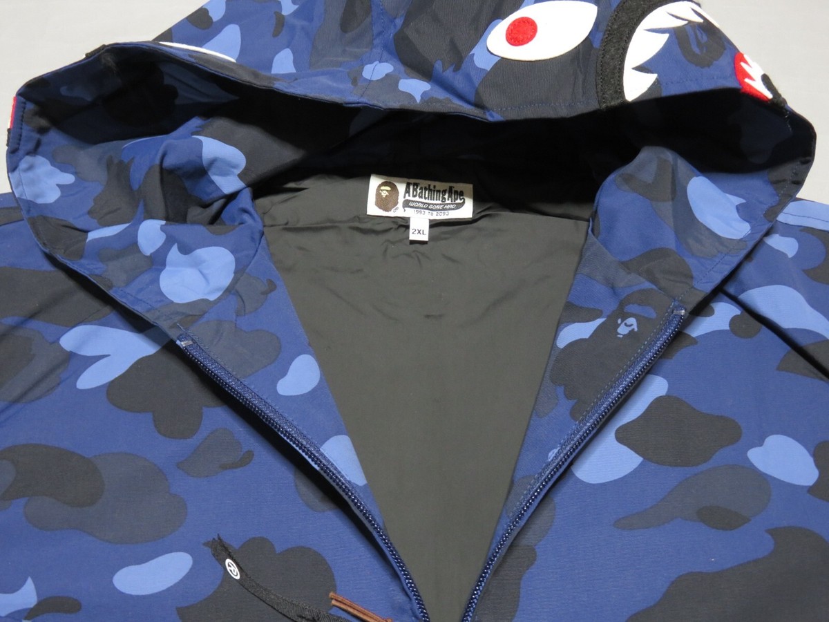 ジャケット・アウター BAPE COLOR CAMO SHARK HOODIE SHIRT A BATHING APE® Art Camo Shark Full Zip Hoodie Jacket | Bape