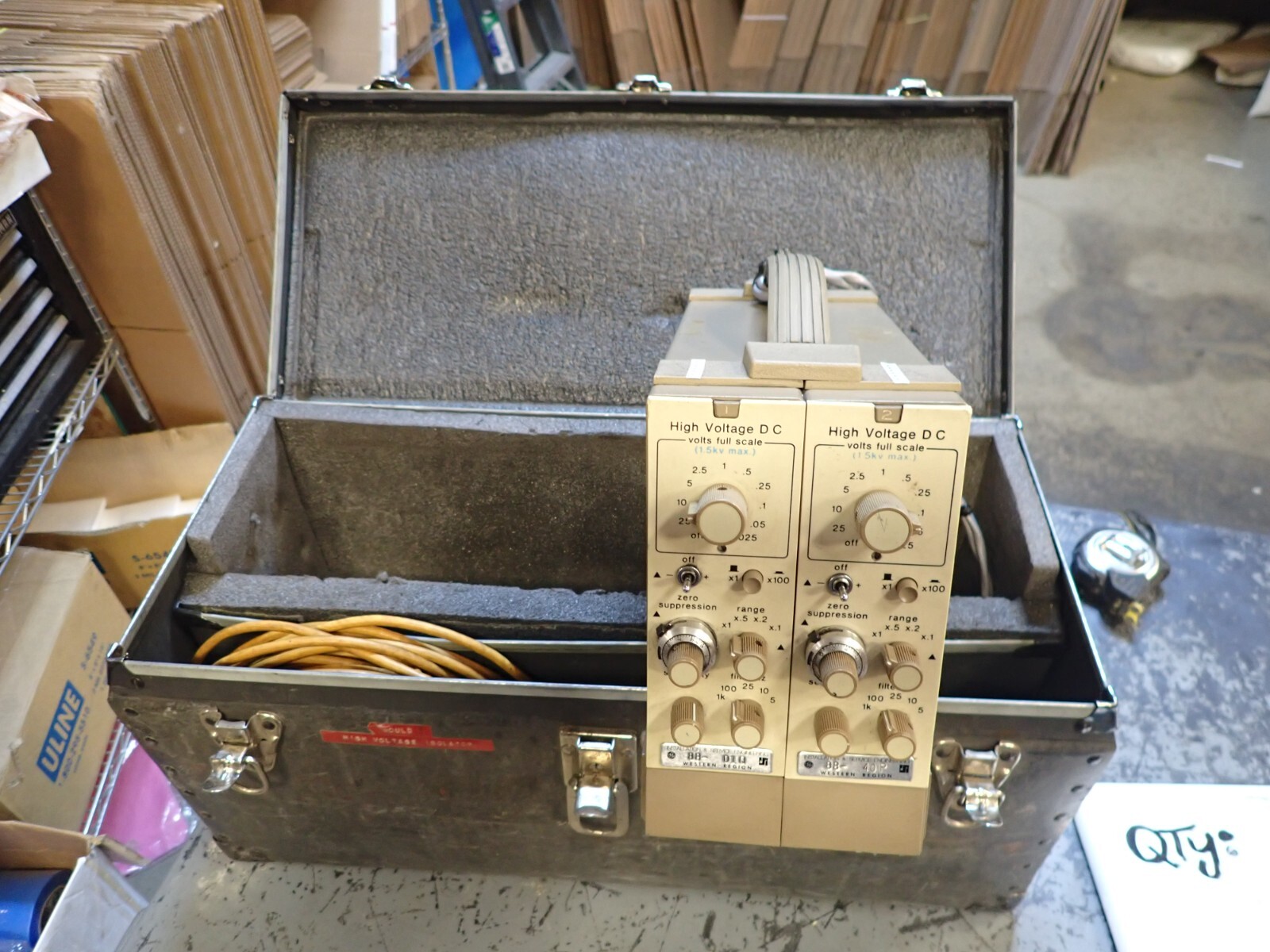 GE Gould High Voltage Isolator High Voltage DC 88-40P 88-01Q