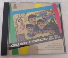 Quad Force - Feel The Real Bass Original CD, 1992 Attitude Records