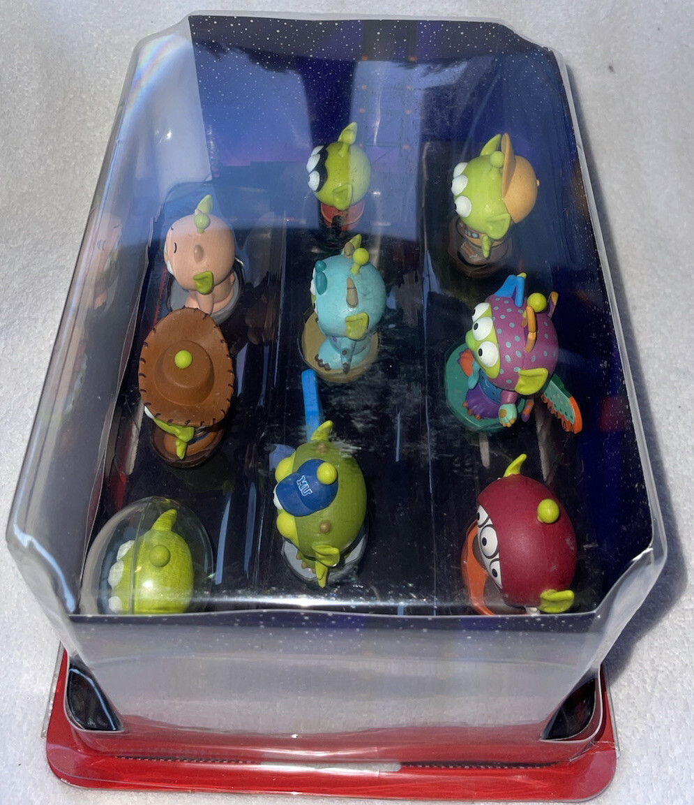 New Disney Store Pixar Toy Story Alien Remix Deluxe Figurine Set 9