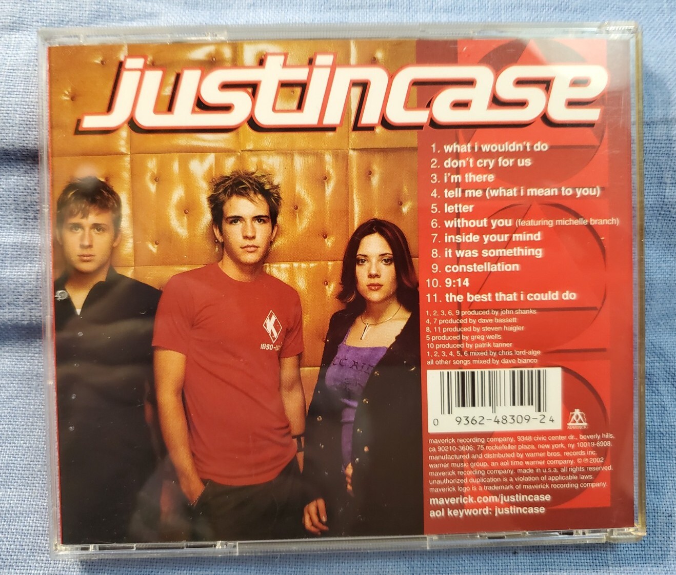 Justincase CD By Justincase CD Excellent used condition!