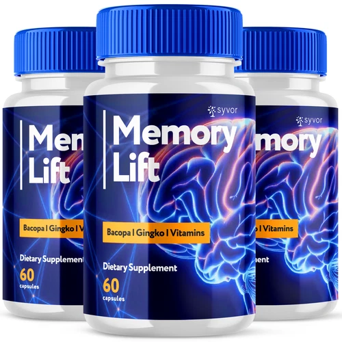 Memory Lift Brain Maximum Support Supplement Pills Advanced Formula 180 Capsules