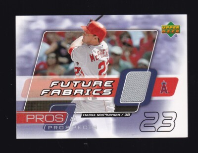 2005 Pros & Prospects Future Fabrics Dallas McPherson Game Used Jersey #FF-DM