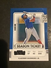2021 Contenders Baseball Vladimir Guerrero Jr Base Card Toronto Blue Jays 