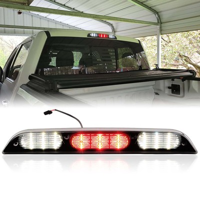 For Ford F-150 2015- 2020 3rd Third Brake Light LED Smoke Rear Flash Cargo Lamp.