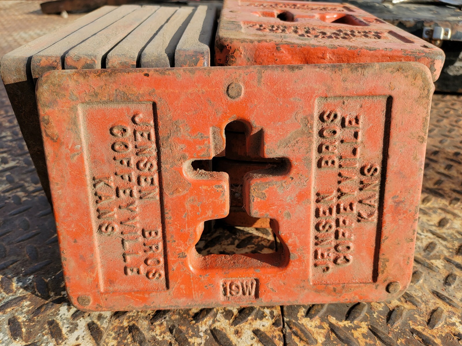 JENSEN 13W PUMP JACK 13 W COUNTERWEIGHT WEIGHT OIL SMALL ORIGINAL eBay