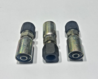 (3) 08U-760 WEATHERHEAD 1/2'' Hose ID x 5/8'' Flareless Tube Rigid ERMETO 7000