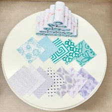 CHARM PACK - 100 5" squares - Assorted - No Repeats - Cotton Quilt Fabric