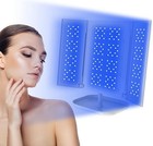 Tragbare Bräunungslampe mit 192 LEDs Einstellbarer Ständer faltbares Gerät