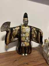 Japanese BRONZE TOYO KABUKI DANCERS