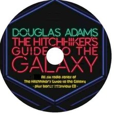 The Hitchhiker's Guide to the Galaxy The Complete Radio Series on 1 x Audio DVD