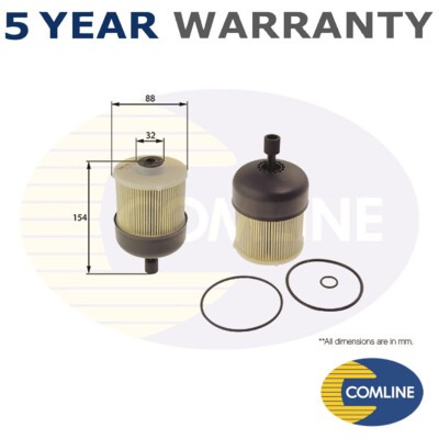 Comline Fuel Filter Fits Captur Clio Duster Sandero Citan 1.5 CDi dCi