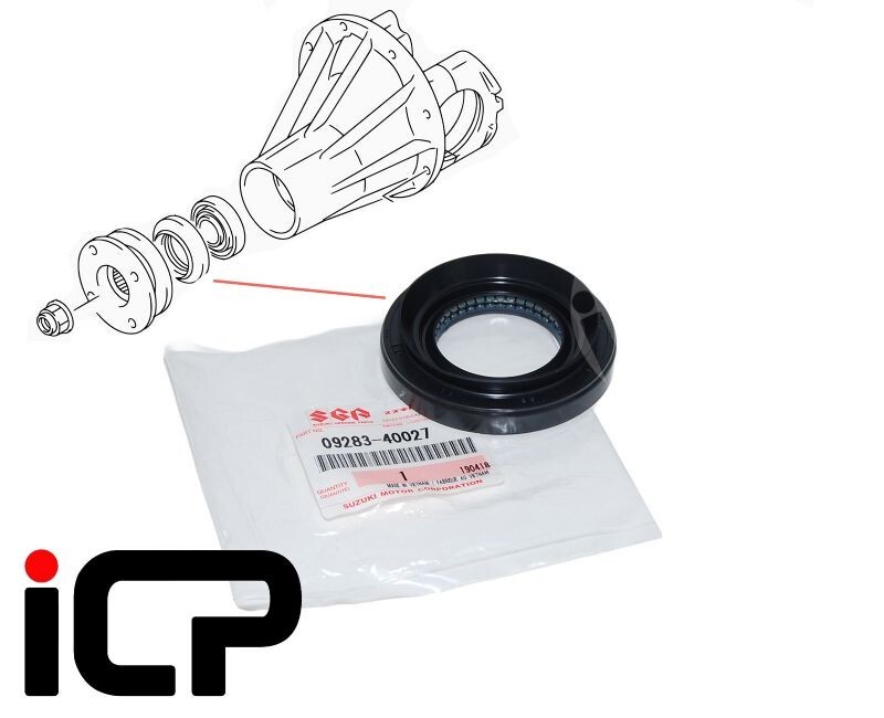 Genuine Rear Diff Propshaft Oil Seal Fits: Suzuki Grand Vitara