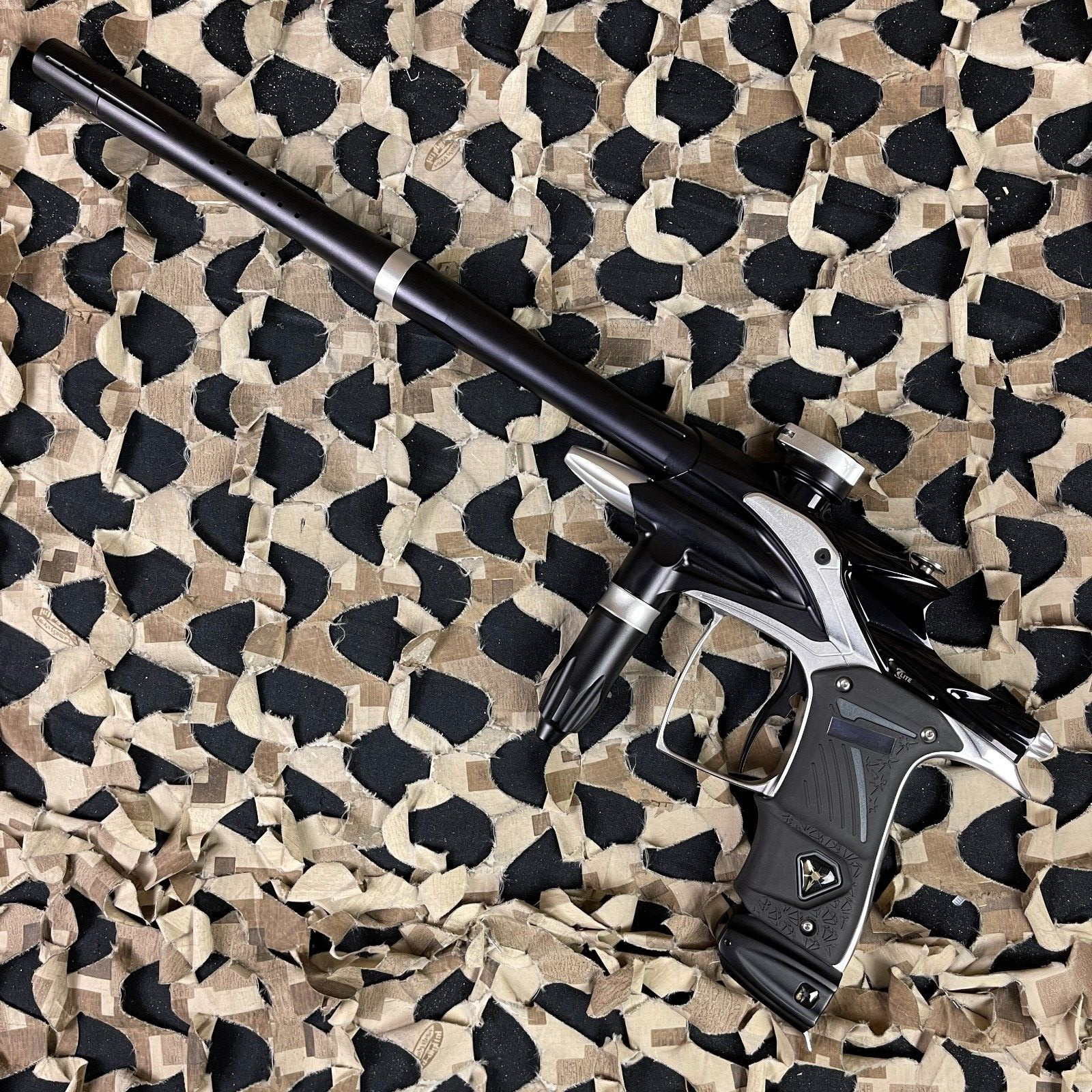 NEW Dangerous Power Fusion Elite Paintball Gun - Black/Silver