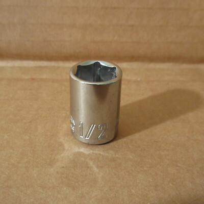 1/2'' CRAFTSMAN CMMT43499 Standard SAE 6-pt 1/4-in Drive Shallow Socket Ratchet