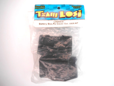 Team Losi XXX-NT Akkubox & Rx Cover Set, LOSA4030 Neu aus altem Lagerbestand, A-4030