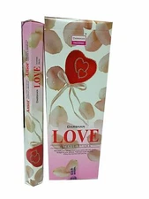 Darshan Love Incense Sticks Agarbatti Hand Rolled Natural Fragrance 120 Sticks