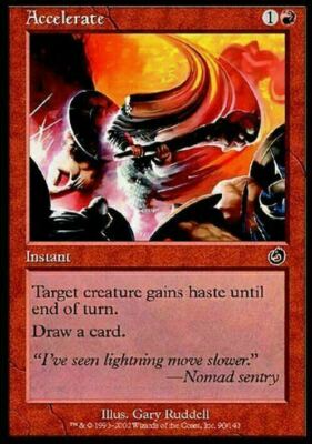 Accelerate ~ Torment [ausgezeichnet] [Magic MTG]