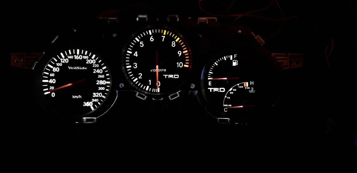 時計 Supra Toyota Supra MKIV 93-98 RHD Veilside TRD Gauge Cluster | eBay