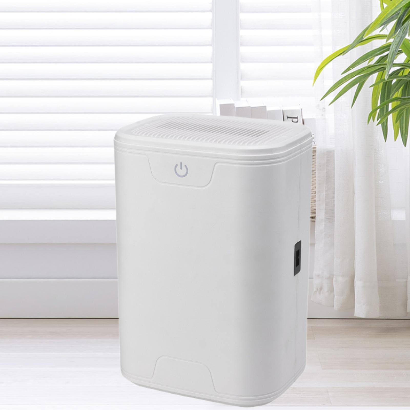 Dehumidifier 750ml Water Tank Removable Quiet for Wardrobe Basement Closet-image