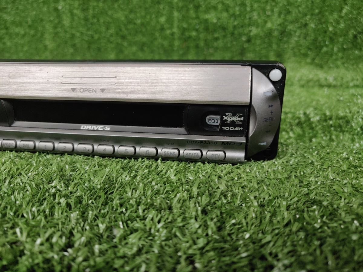 Sony Cdx-r3350 Cdxr3350 Original Car Radio Faceplate Head Unit