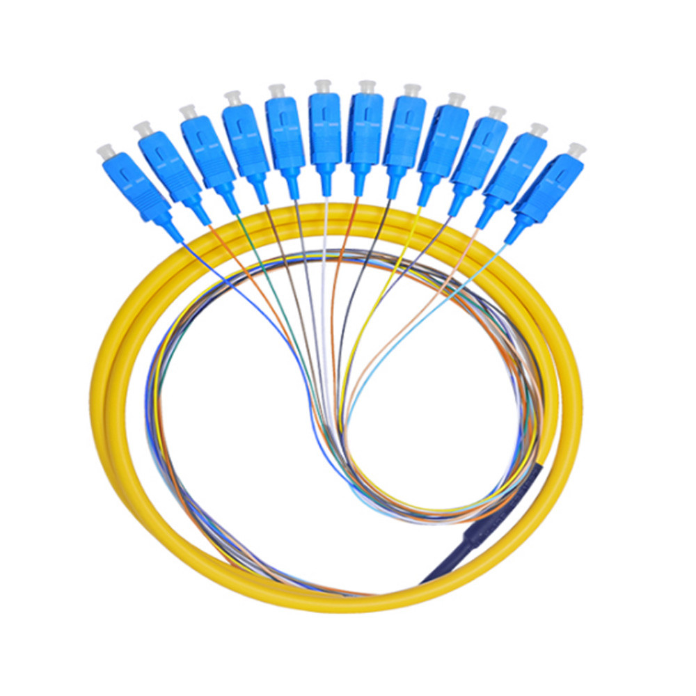 OM3 1.2m Fiber Pigtail 6 Strand LC/OM3 Fiber Pigtails 1.2m - 4 Pack ...