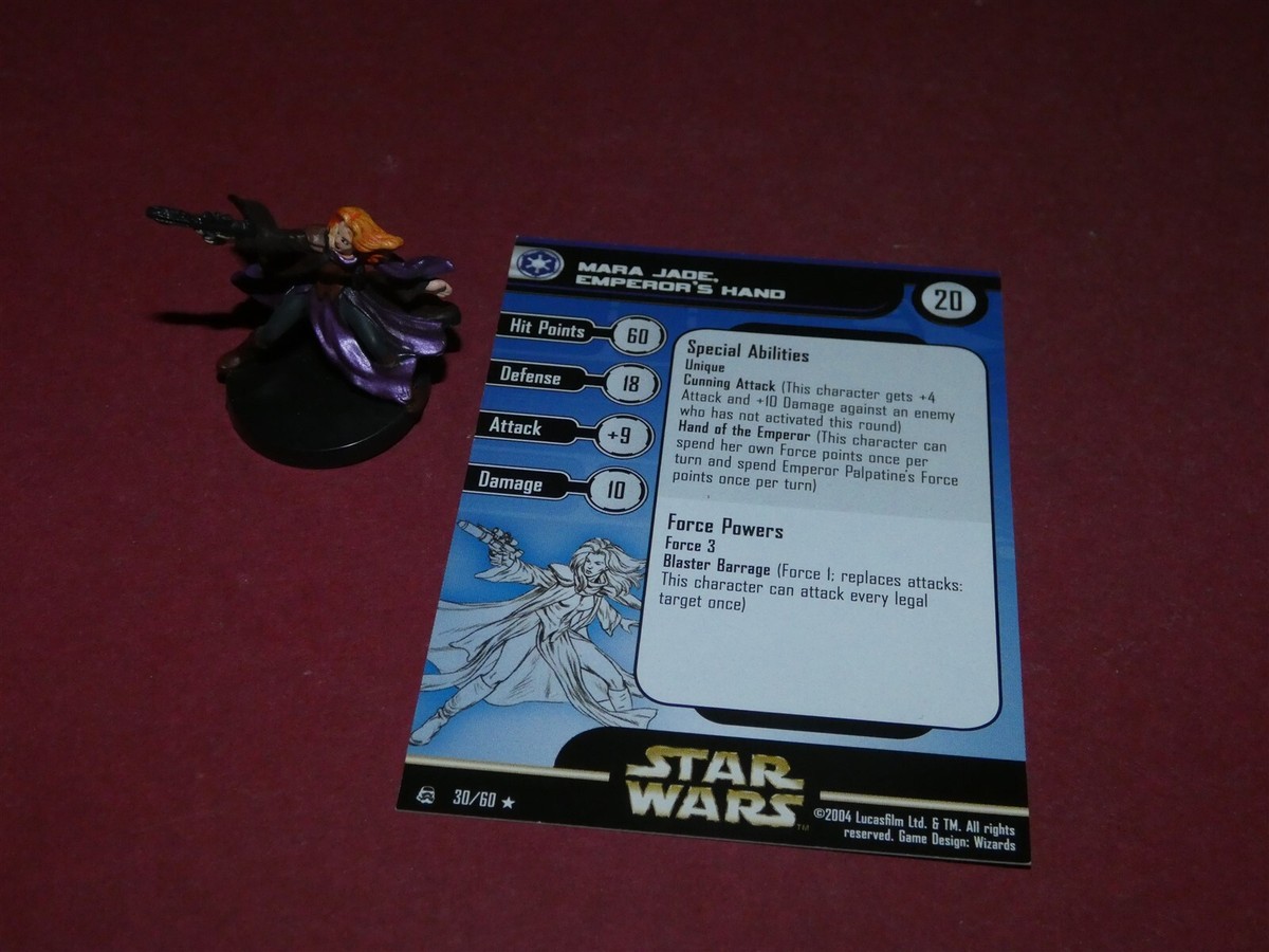 Star Wars: Miniatures Battles: Rebel Storm 30/60: Rare: Mara