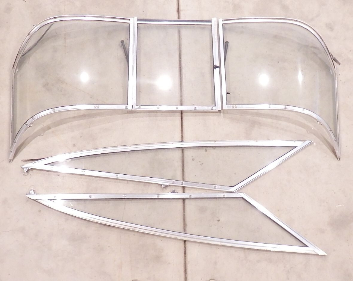 Complete 1993 Monterey 206 SCR Water Boat Windshield Window eBay