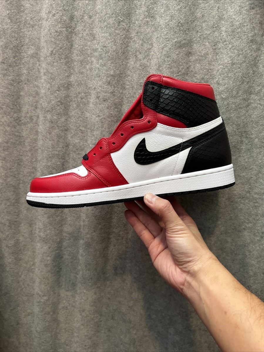 Air Jordan 1 Retro High OG “Chicago Satin Snake” - Men's