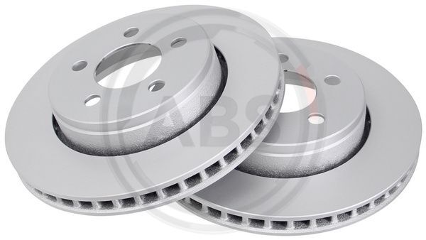 2X A.B.S. 18018 Bremsscheibe Vorne FüR Dodge Jeep-image